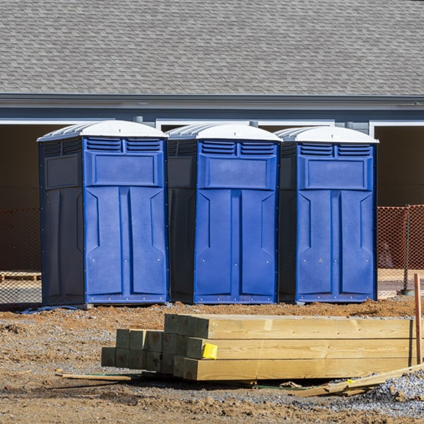 how do you dispose of waste after the porta potties have been emptied in Bayside TX